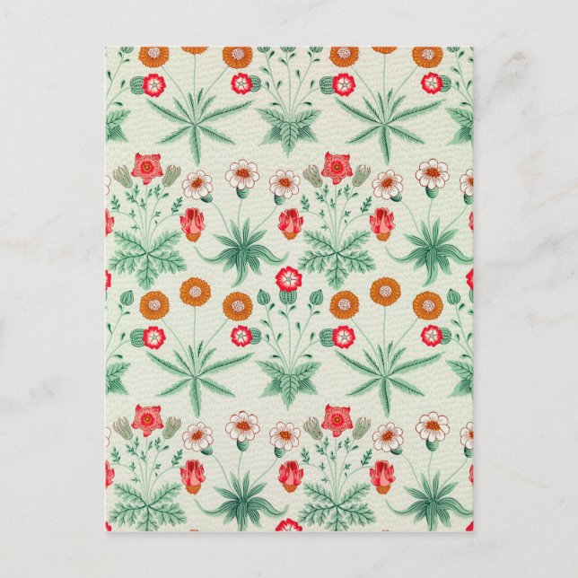 Postal Daisy, William Morris (Anverso)