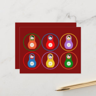 Postal Daisyflower Matryoshka