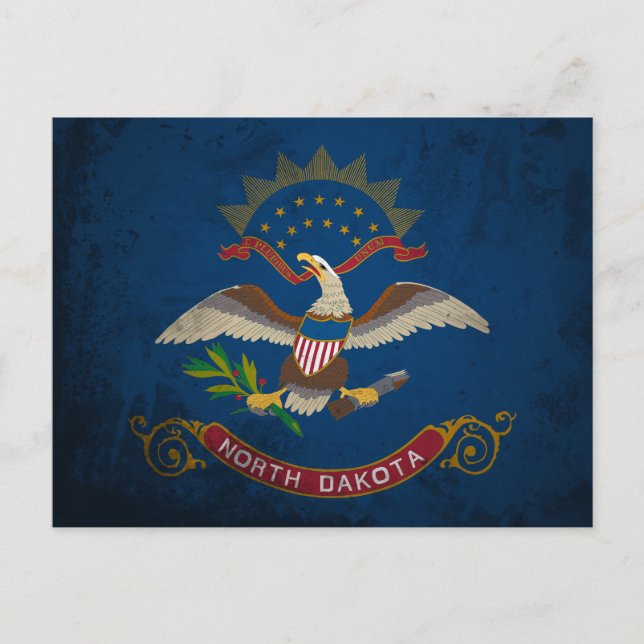 Postal Dakota del Norte (Anverso)