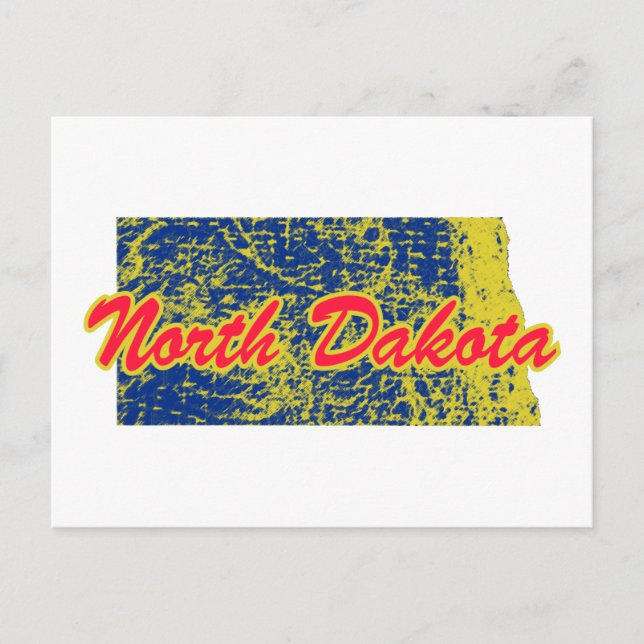 Postal Dakota del Norte (Anverso)