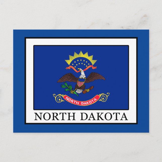 Postal Dakota del Norte (Anverso)