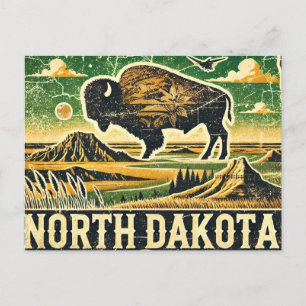 Postal Dakota del Norte de Grunge en problemas