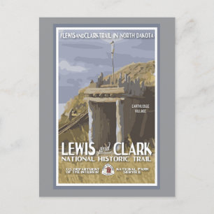 Postal Dakota del Norte, Trail Lewis y Clark