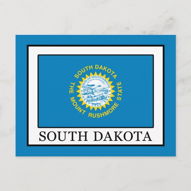 Postal Dakota del Sur (Anverso)