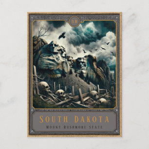Postal Dakota del sur   Postcarta de arte gótico