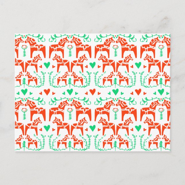 Postal Dala Horse (Anverso)