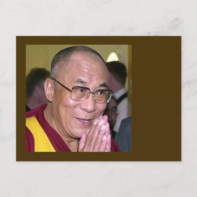 Postal Dalai Lama (Anverso)