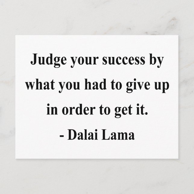 Postal dalai lama cita 7a (Anverso)