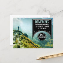 Dale Carnegie cita Inspiradora "Miedo"