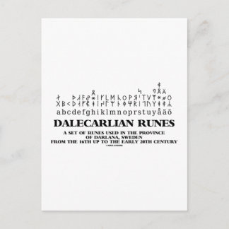 Postal Dalecarlian Corre A Correos En Darlana Suecia