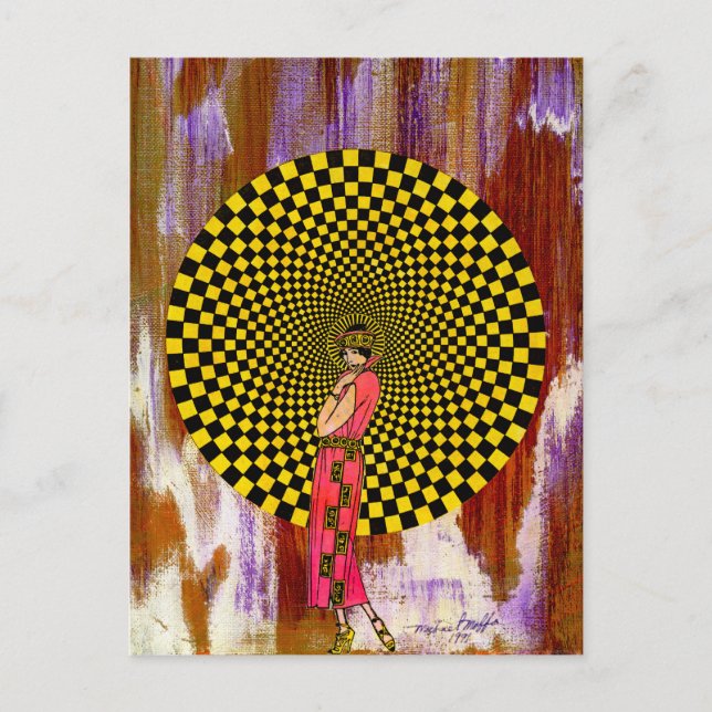 Postal Daliance de Michael Moffa (Anverso)