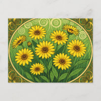 Dalias Art Nouveau