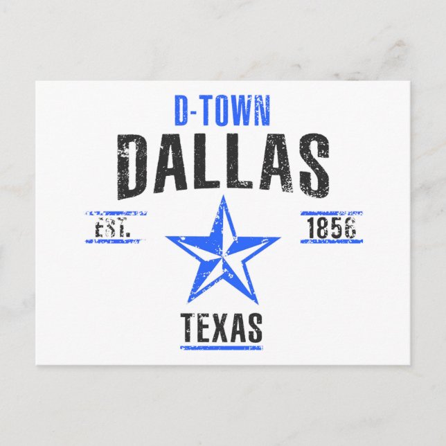 Postal Dallas (Anverso)