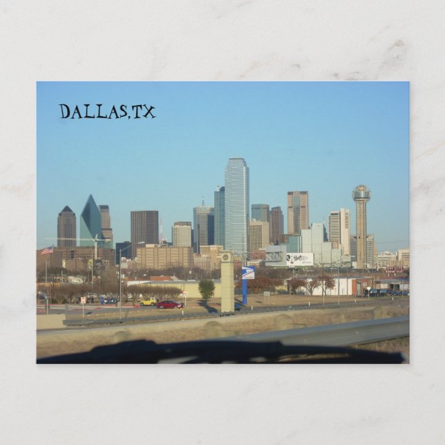 Postal dallas, DALLAS, TX (Anverso)