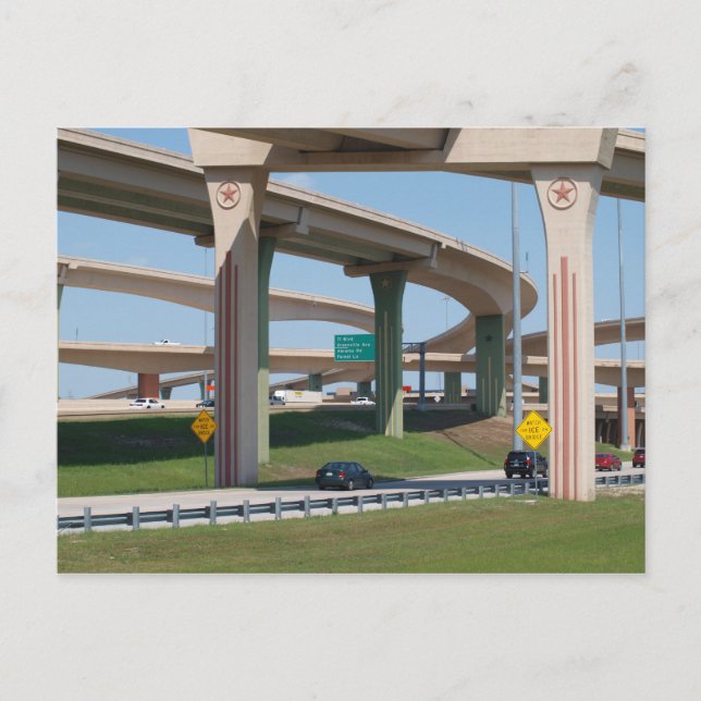 Postal Dallas High 5 (Anverso)