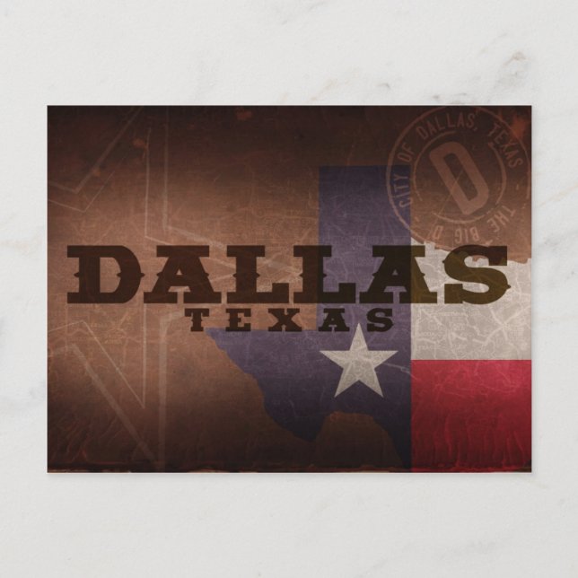 Postal Dallas Postcard (Anverso)