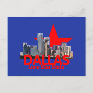 Postal DALLAS Postcard