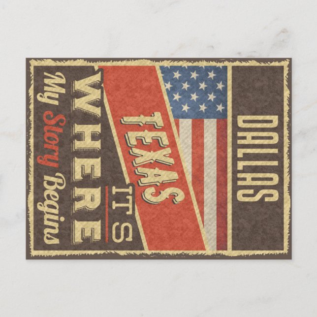 Postal Dallas Texas (Anverso)