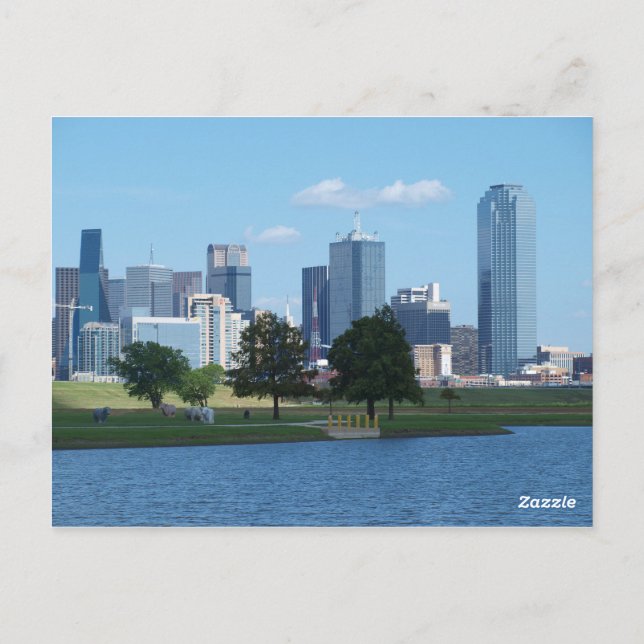 Postal Dallas, Texas (Reverso)