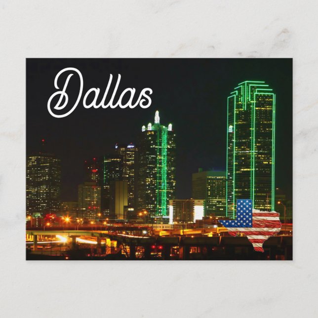 Postal Dallas Texas (Anverso)