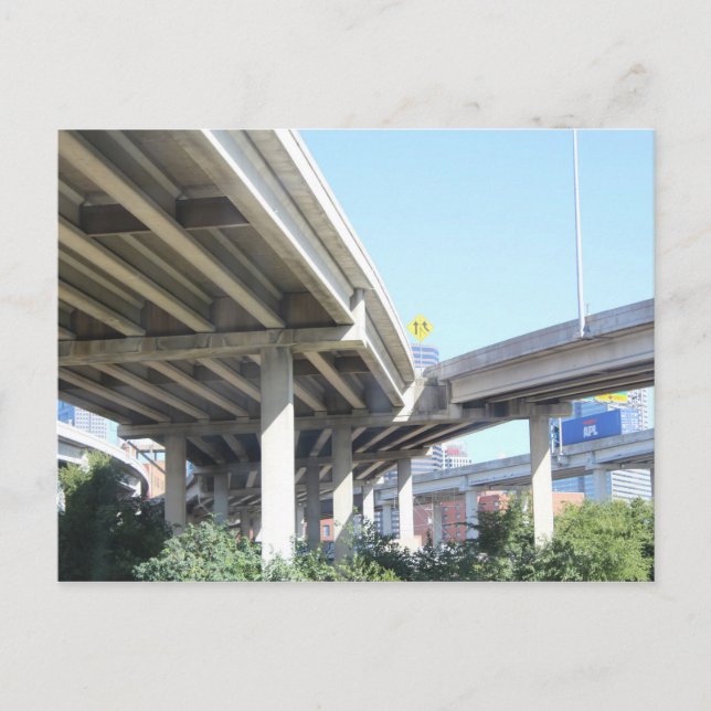 Postal Dallas Texas Bridge # 3 (Anverso)