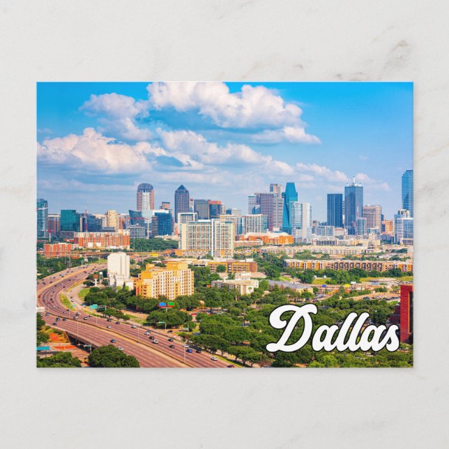 Postal Dallas, Texas, Estados Unidos (Anverso)