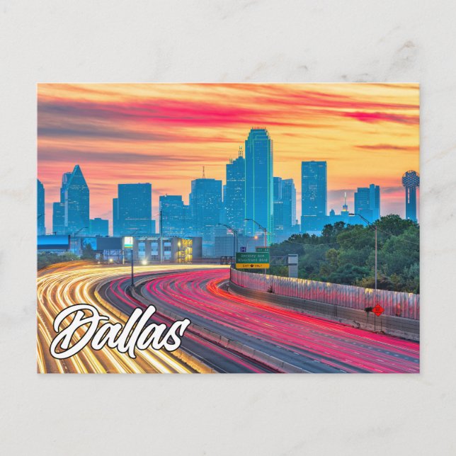 Postal Dallas, Texas (Estados Unidos) (Anverso)