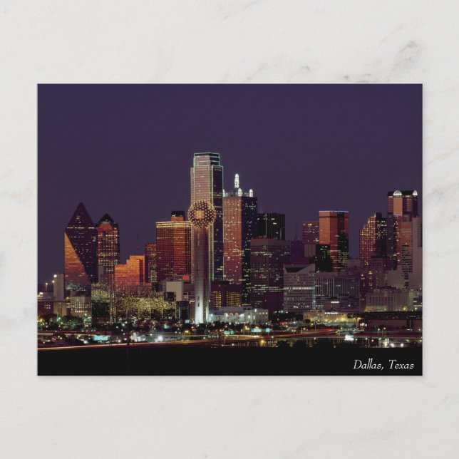 Postal Dallas, Texas Postcard (Anverso)