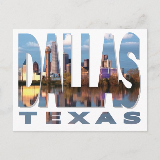 Postal Dallas, Texas Postcard (Anverso)
