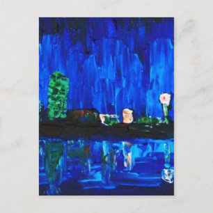 Postal Dallas Texas Skyline III