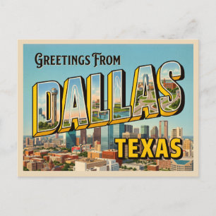Postal Dallas Texas Viajes