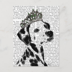 Postal Dalmatian con Tiara 2