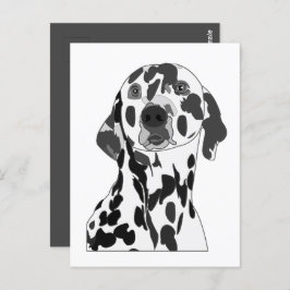 Postal Dalmatian Dog