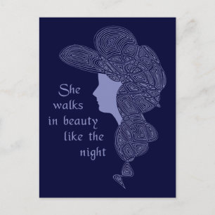 Postal Dama de Byron