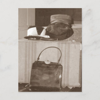 Postal dama de campo