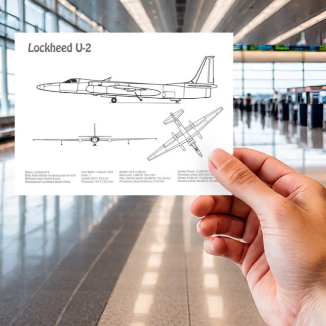 Postal Dama de Dragón U-2 - Planes de Blueprint de avión  (Subido por el creador)