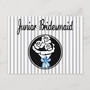 Postal Dama de honor menor