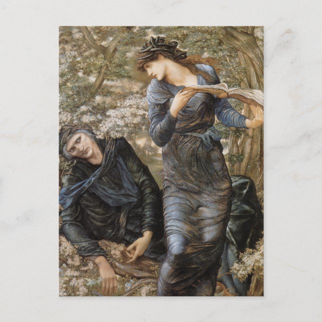 Postal Dama de Lago (Anverso)