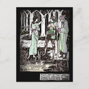 Postal Dama del lago habla sobre Excalibur