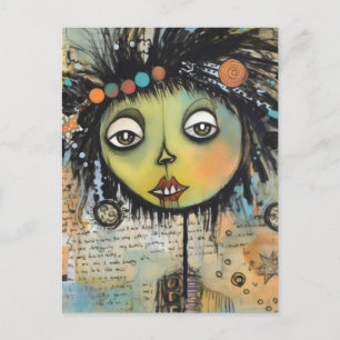 Postal Damas de arte 7