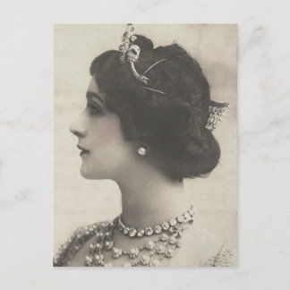 Postal damas de foto vintage
