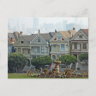 Postal Damas pintadas, San Francisco, California