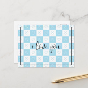 Postal Damas y Corazones