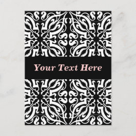 Postal Damasco 1 (blanco y negro)