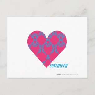 Postal Damask Aqua-Magenta 4