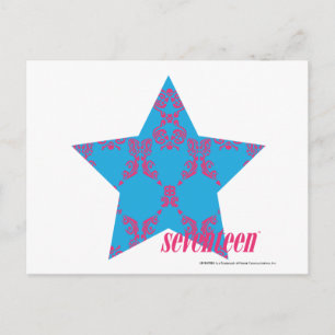 Postal Damask Magenta-Aqua 2