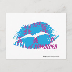 Postal Damask Purple-Aqua