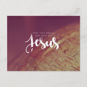 Postal Dame Jesús