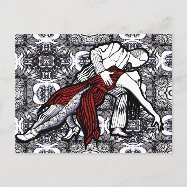 Postal Dame Tango (Anverso)