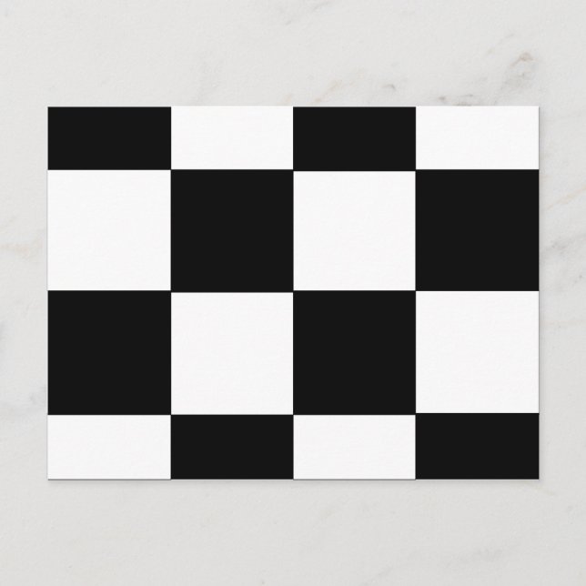 Postal DAMERO! (diseño de mosaico cuadrado) ~ (Anverso)